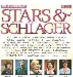 Cover - Peter Garden & Die Rosy-Singers: Stars & Schlager Folge 3