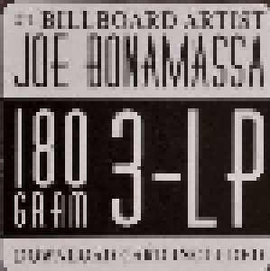Joe Bonamassa: Live At Carnegie Hall: An Acoustic Evening (3-LP) - Bild 7