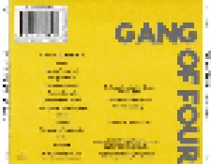 Gang Of Four: Entertainment! (CD) - Bild 2