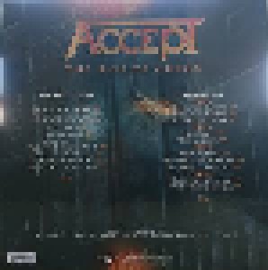 Accept: The Rise Of Chaos (2-PIC-12" + CD) - Bild 3