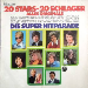 Cover - Marc Holder: Super Hitparade 20 Stars-20 Schlager Alles Originale, Die