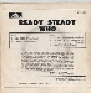 The Who: Ready Steady Who (7") - Bild 2