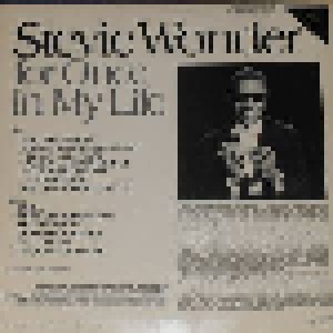 Stevie Wonder: For Once In My Life (LP) - Bild 2