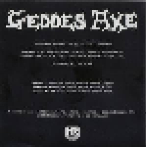 Geddes Axe: Aftermath (CD) - Bild 7