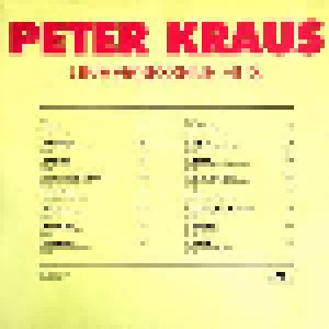 Peter Kraus: Unvergessene Hits (LP) - Bild 2