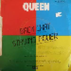 Queen: Back Chat (Promo-7") - Bild 2