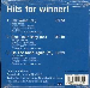 Glanz Oder Gar Nicht! - Hits For Winner! (Single-CD) - Bild 2