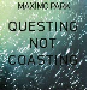Maxïmo Park: Questing, Not Coasting (Promo-Single-CD) - Bild 1