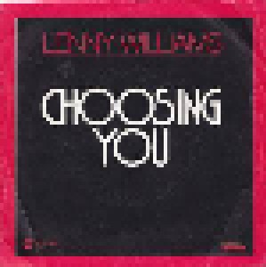 Cover - Lenny Williams: Choosing You