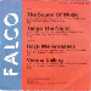 Falco: The Sound Of Musik (7") - Bild 2