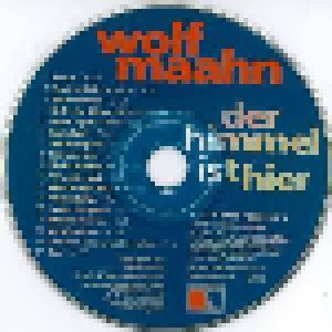 Wolf Maahn: Der Himmel Ist Hier (CD) - Bild 3