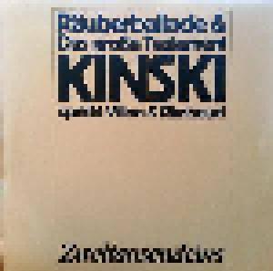 Klaus Kinski: Kinski Spricht Villon Und Rimbaud 3 - Cover