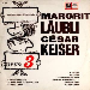 Cover - César Keiser & Margrit Läubli: Opus 3