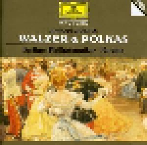 Johann Strauss (Sohn) + Johann Strauss (Vater) + Josef Strauss: Walzer & Polkas (Split-CD) - Bild 1