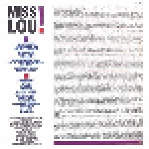Louise Bennett: Miss Lou Live. Yes M' Dear (LP) - Bild 2