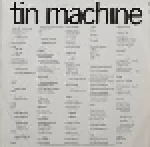 Tin Machine: Tin Machine (LP) - Bild 5