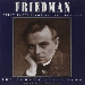 Cover - Ignaz Friedman: Early Recordings