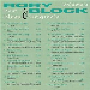 Rory Block: Best Blues & Originals Volume 2 (CD) - Bild 2