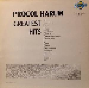 Procol Harum: Greatest Hits (LP) - Bild 2