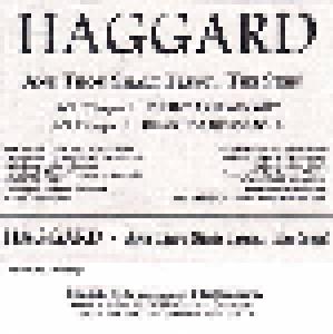Haggard: And Thou Shalt Trust... The Seer (Promo-Tape) - Bild 1