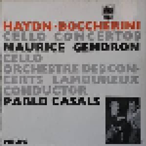 Joseph Haydn + Luigi Boccherini: Cello Concertos (Split-LP) - Bild 1