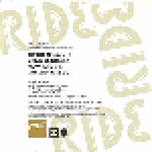 Ride: Live (Promo-Mini-CD / EP) - Bild 2