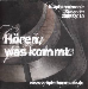 Cover - Mark Andre: Elbphilharmonie Konzerte 2009/2010 - Hören, Was Kommt.