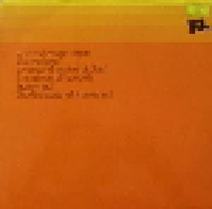 Mauricio Kagel + Juan Allende-Blin + György Ligeti: Phantasie Für Orgel Mit Obbligati / Sonorités / Volumina • Étude Nr.1 ("Harmonies") (Split-LP) - Bild 1