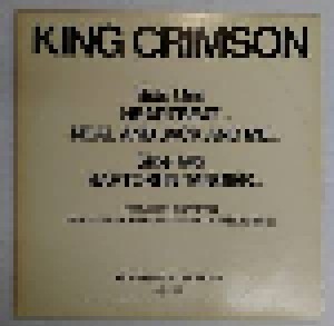 King Crimson: Songs From Beat (Promo-12") - Bild 1