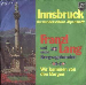 Franzl Lang: Innsbruck, Du Wunderschöne Alpenstadt - Cover