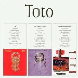 Toto: Original 1,2,3 CD Box Set: IV / The Seventh One / Kingdom Of Desire (3-CD) - Bild 2