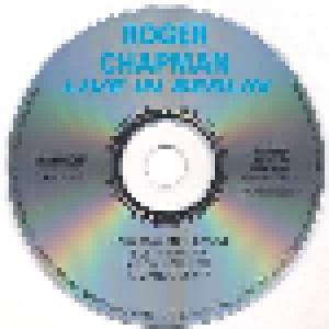 Roger Chapman: Live In Berlin (Mini-CD / EP) - Bild 3