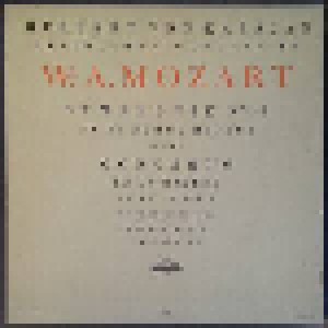 Wolfgang Amadeus Mozart: Symphonie N°39 En Mi Bemol Majeur K.543 · Concerto En La Majeur Pour Clarinette Et Orchestre K.622 (LP) - Bild 1