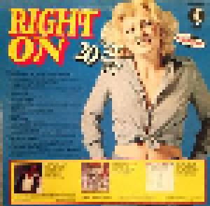 Right On - 20 Original Hits 20 Original Stars (LP) - Bild 2