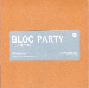 Bloc Party: Mercury (Promo-Single-CD) - Bild 1