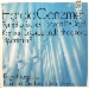 Cover - Harald Genzmer: Symphonisches Konzert Für Orgel / Konzert Für Orgel Und Schlagzeug / Tripartita In F
