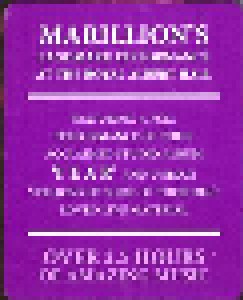 Marillion: All One Tonight - Live At The Royal Albert Hall (2-CD) - Bild 6