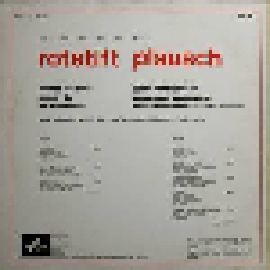 Cabaret Rotstift: Rotstift Plausch (LP) - Bild 2