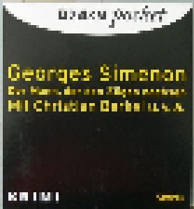 Cover - Georges Simenon: Mann, Der Den Zügen Nachsah, Der