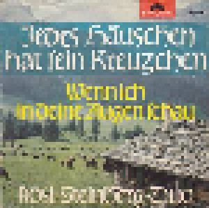Cover - Rosl-Steinberg-Duo: Jedes Häuschen Hat Sein Kreuzchen