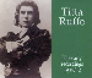 Cover - Vincenzo Billi: Titta Ruffo - The Early Recordings 1906-12