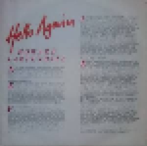 Howard Carpendale: Hello Again (LP) - Bild 3