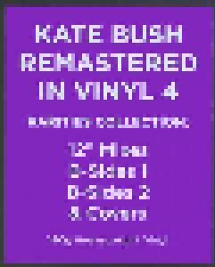 Kate Bush: Remastered In Vinyl IV (4-LP) - Bild 2