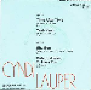 Cyndi Lauper: Cyndi Lauper (Amiga Quartett) (7") - Bild 2