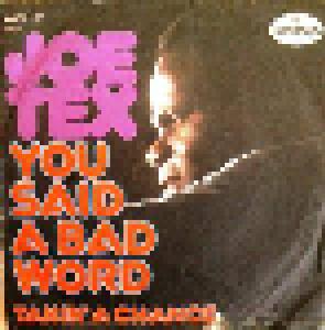 Joe Tex: You Said A Bad Word - Cover