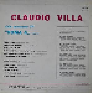 Claudio Villa: Roma 4 - Vol 2° (LP) - Bild 2