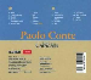 Paolo Conte: Live In Caracalla - 50 Years Of Azzurro (2-CD) - Bild 2