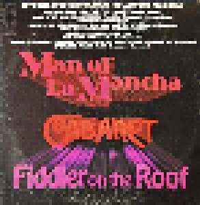 Cover - Herschel Bernardi: Man Of La Mancha, Fiddler On The Roof, Cabaret - Hit Songs From Broadway/Hollywood Musicals