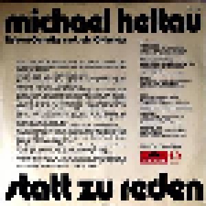 Michael Heltau: Statt Zu Reden (LP) - Bild 2