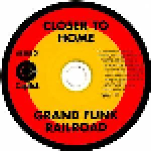 Grand Funk Railroad: Closer To Home (CD) - Bild 10